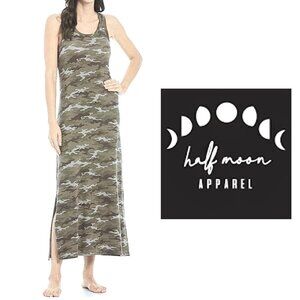 NWT Half Moon Camoflauge Lounge Dress - Size Small